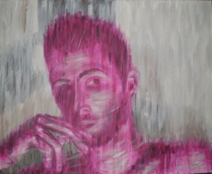 J.F. Acrílico sobre lienzo 100cm x 81cm 24/05/2009