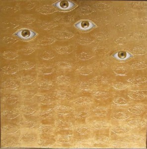 La doble capa del 2013 Técnica mixta sobre lienzo 146cm x 97cm 23/08/2009 Cuadro seleccionado para la exposición XV CERTAMEN DE PINTURA MEMORIAL RUIZANGLADA. Octubre 2016